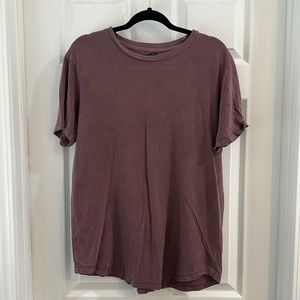 Men’s Oversized Curved Hem T-Shirt